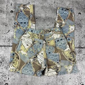 Vintage MODA International Jeans Size 4 Art Print USA Made